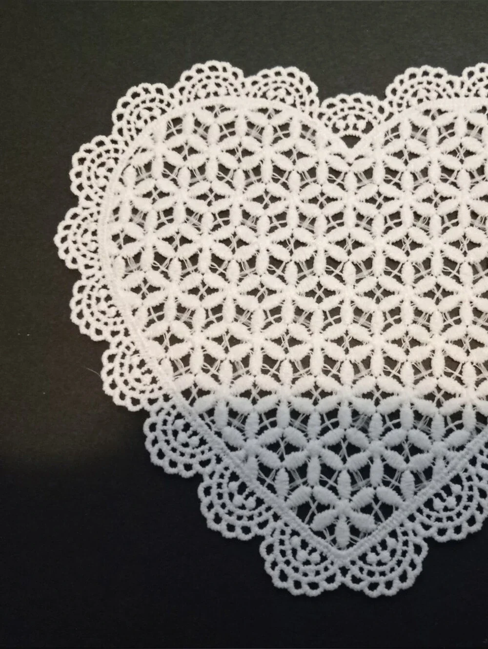 Doilies R Back! Elegant White and Beige Lace Doilies - Home Dining Table Accents
